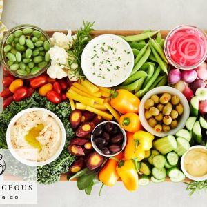 Veggies & Cheese Platter